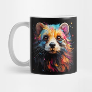 Ferret Rainbow Mug